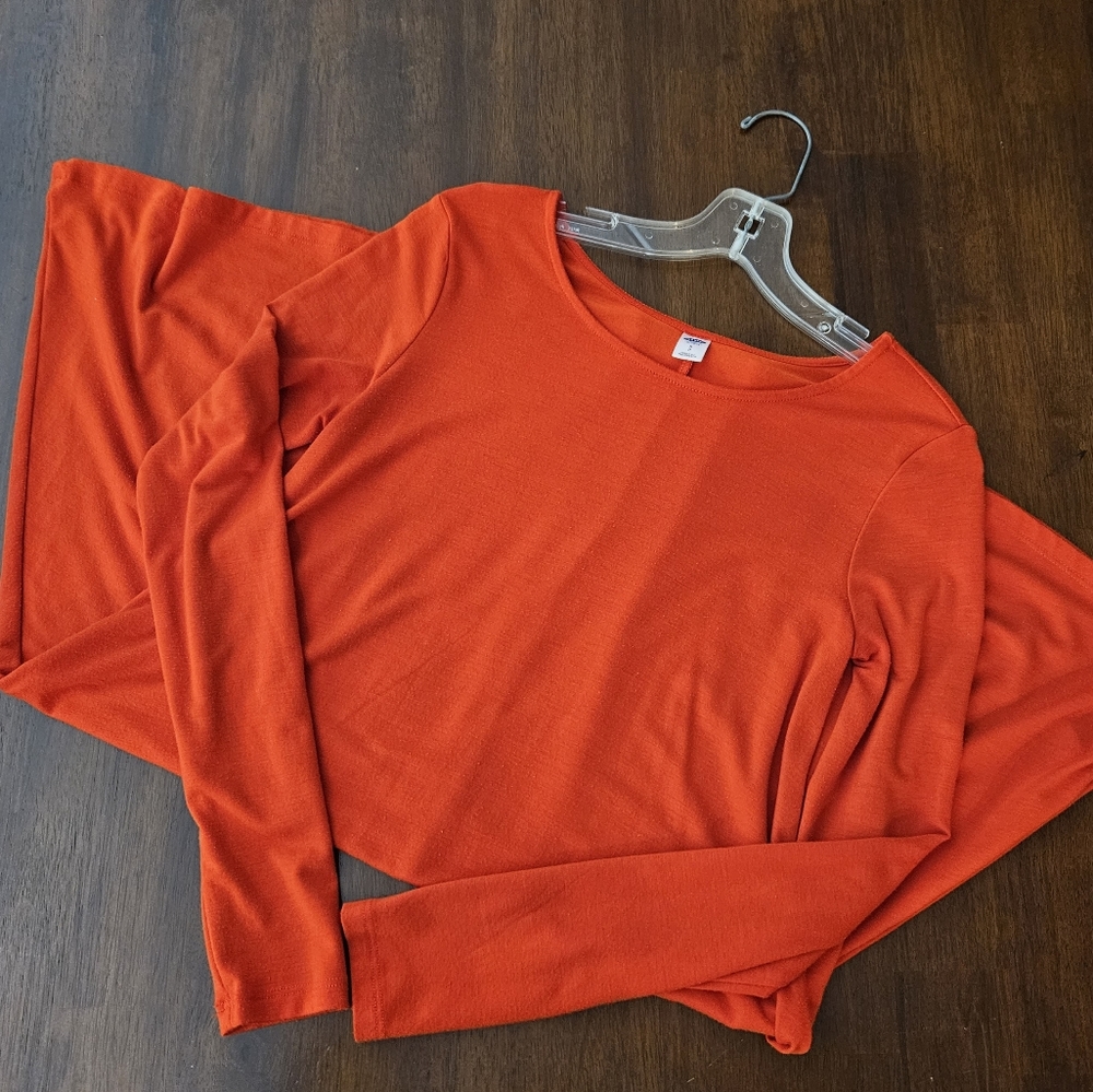 Orange Swing Dress Size Small